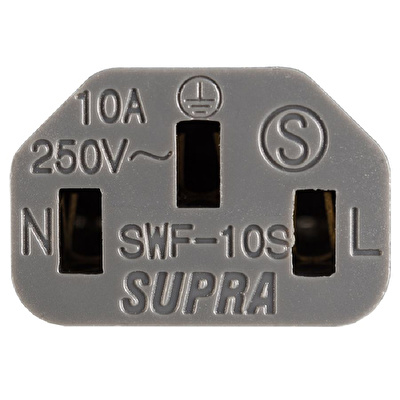 SUPRA Cables Lorad 2.5 SPC CS-EU Silver 1m  Güç Kablosu